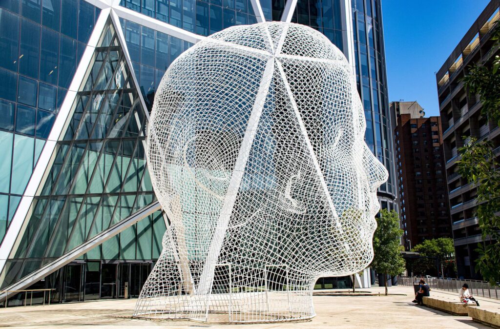 Wonderland 2012 by Jaume Plensa   The Bow Calgary AB September 2019 48817664497 1024x674